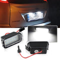 2Pcs LED License Number Plate Light Lamps For Ford Escape Ranger Kuga 1 2 C-MAX Focus 2 3 Ecosport Edge Fiesta 6 7 Mondeo 4 5