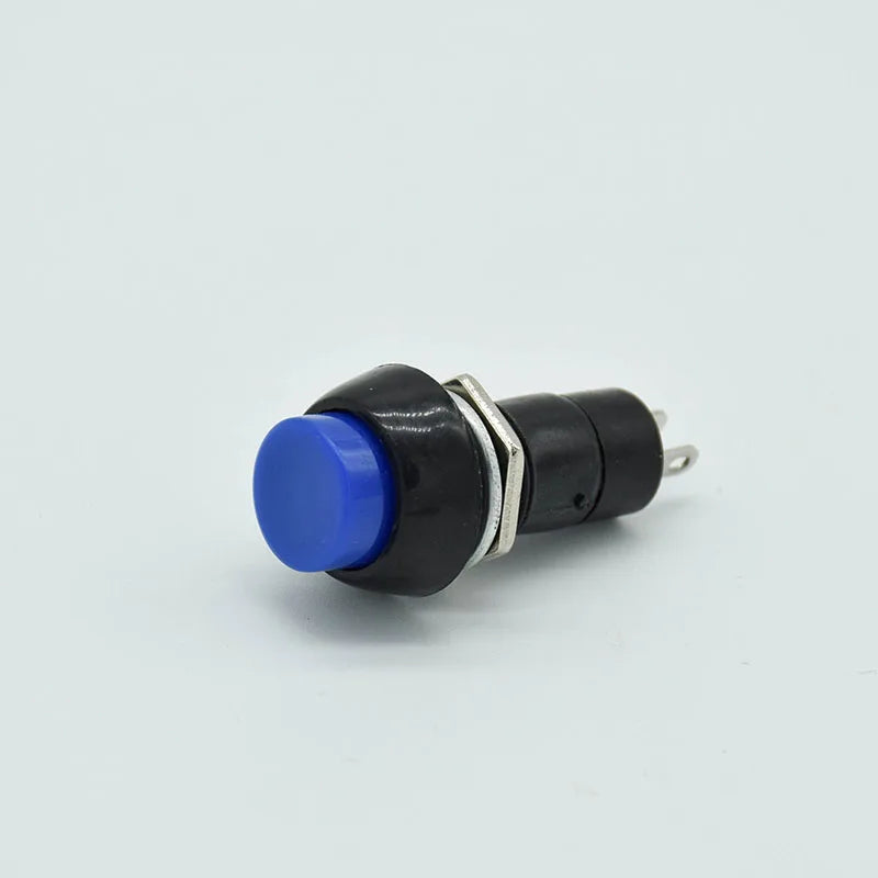 6pcs/lot 12mm 3A 150V PBS-11A PBS-11B 2PIN Plastic Push Button Switch Self-locking / Momentary  Switchs