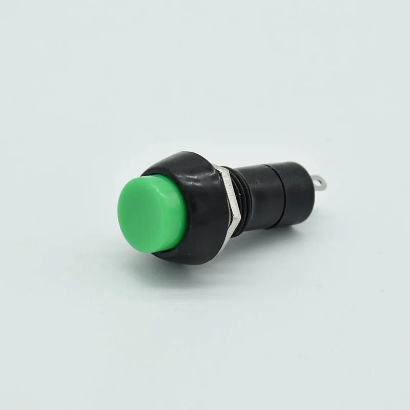 6pcs/lot 12mm 3A 150V PBS-11A PBS-11B 2PIN Plastic Push Button Switch Self-locking / Momentary  Switchs