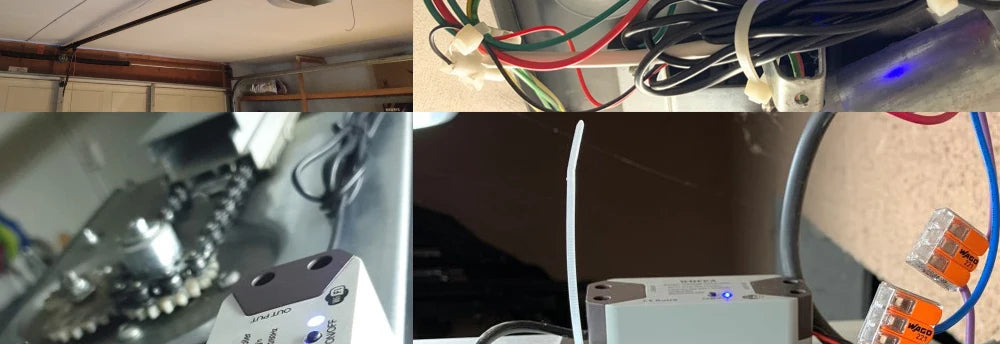 Smart Garage Door Opener Controller, EU plug, Work with Alexa, Echo, Google Home, SmartLife, Tuya App Control, No Hub Required