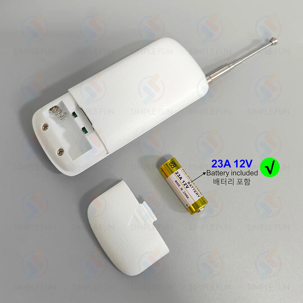 433Mhz Wireless Remote Control Light Switch DC 6V 12V 24V 30V 36V 10A Relay Receiver 500m Range,for LED Pumps Fan Magnetic Lock