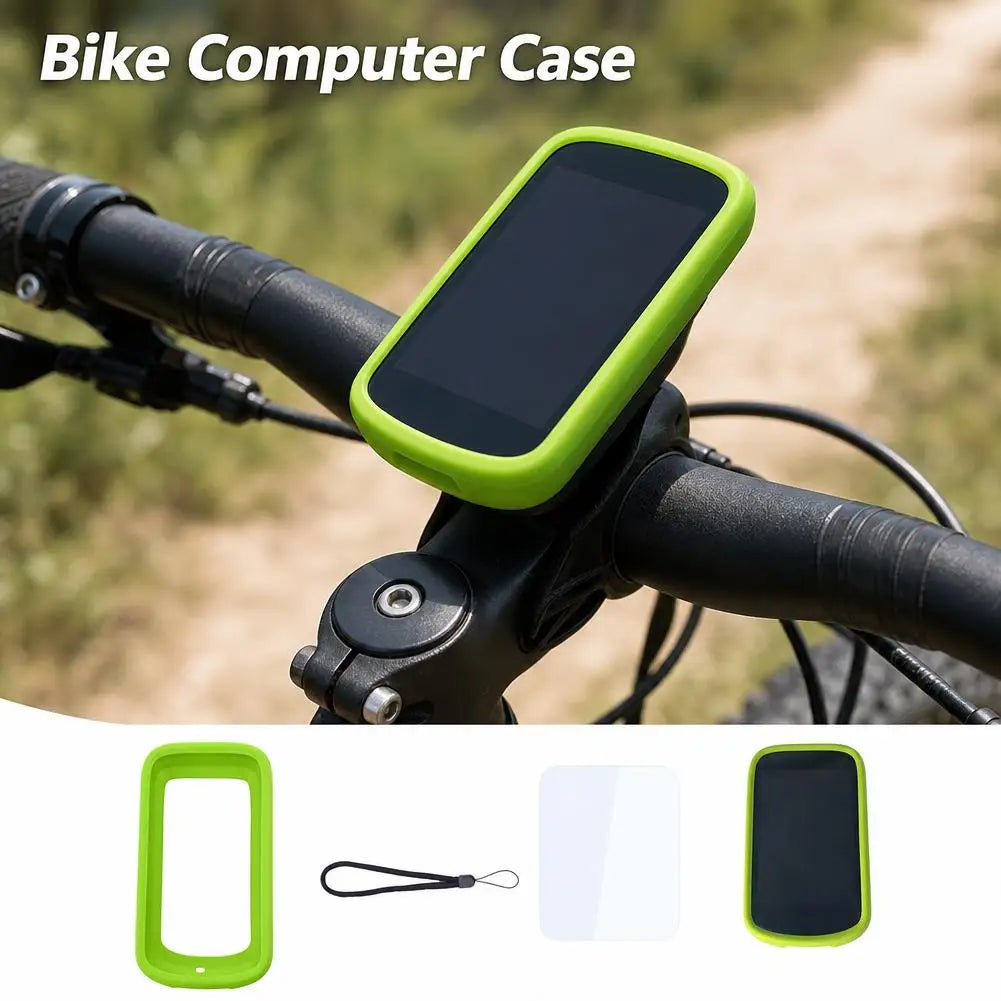 Silicone Protective Cover For IGPSPORT BSC500 Case Of GPS Bike Bicycle Computer Protection With Screen Protector Lanyard
