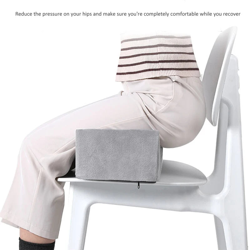 High Rebound Foam Buttock Pillow BBL Seat Cushion Relief Waist Pain Butt Lift Cushion Home and Office Sofa Lounge Chairs Pad
