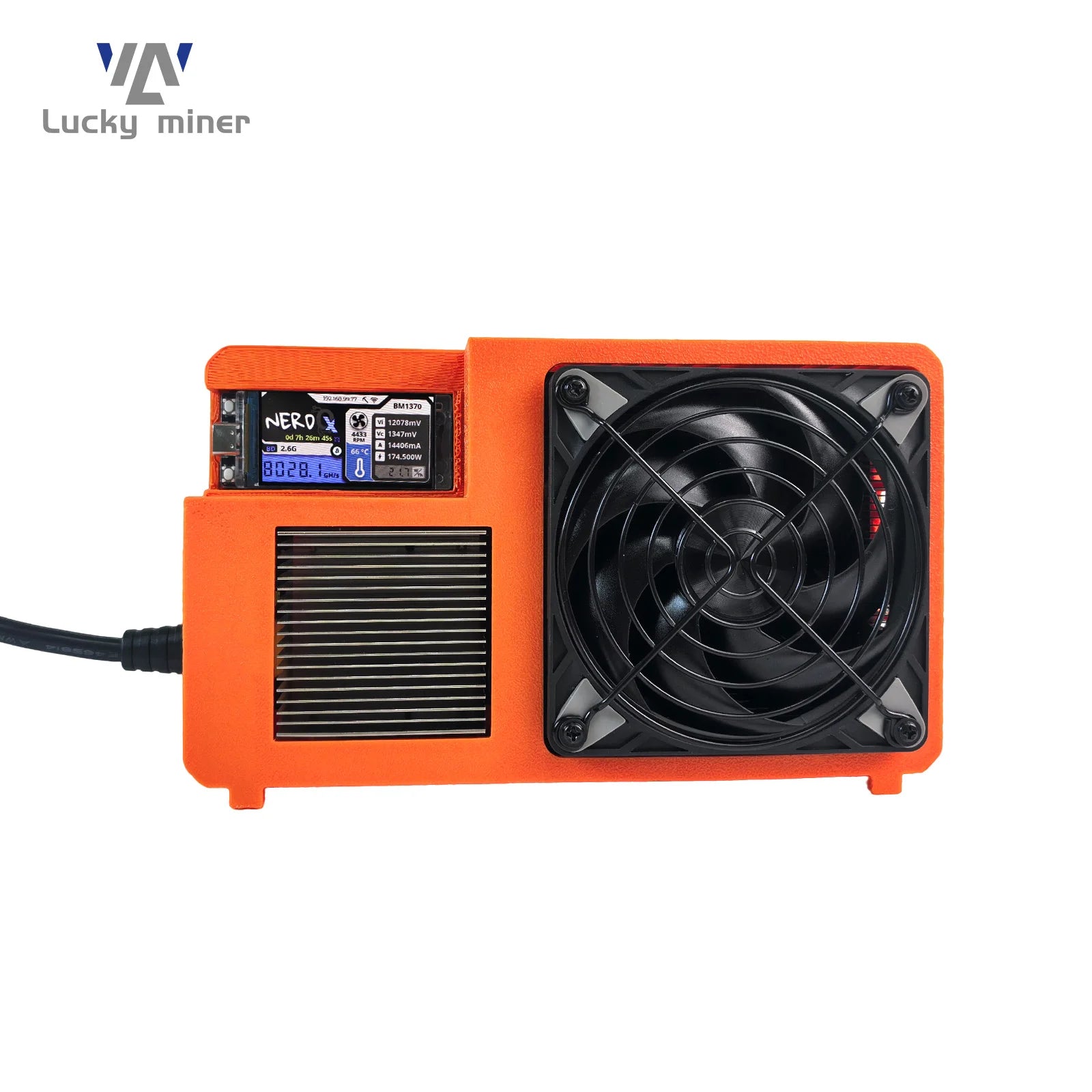 NerdQX 8TH/s ASIC Bitcoin Miner BM1370 Open Source Solo Mining Rig Low Noise 180W Home BTC Mining Equipment