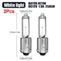 12V Car Halogen Brake Indicator Signal Lamp BAY9S H21W Car Light Bulb Quartz Glass Halogen Clearance Lights 250LM