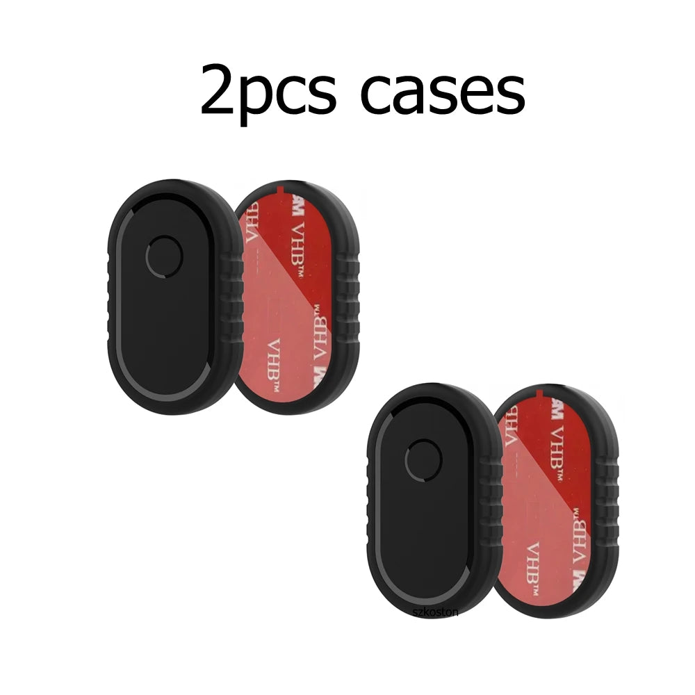 Protective Cover For Samsung Galaxy SmartTag2 Adhesive Holder Waterproof Anti-Scratch Case Bracket for Luggage, Car, Bike