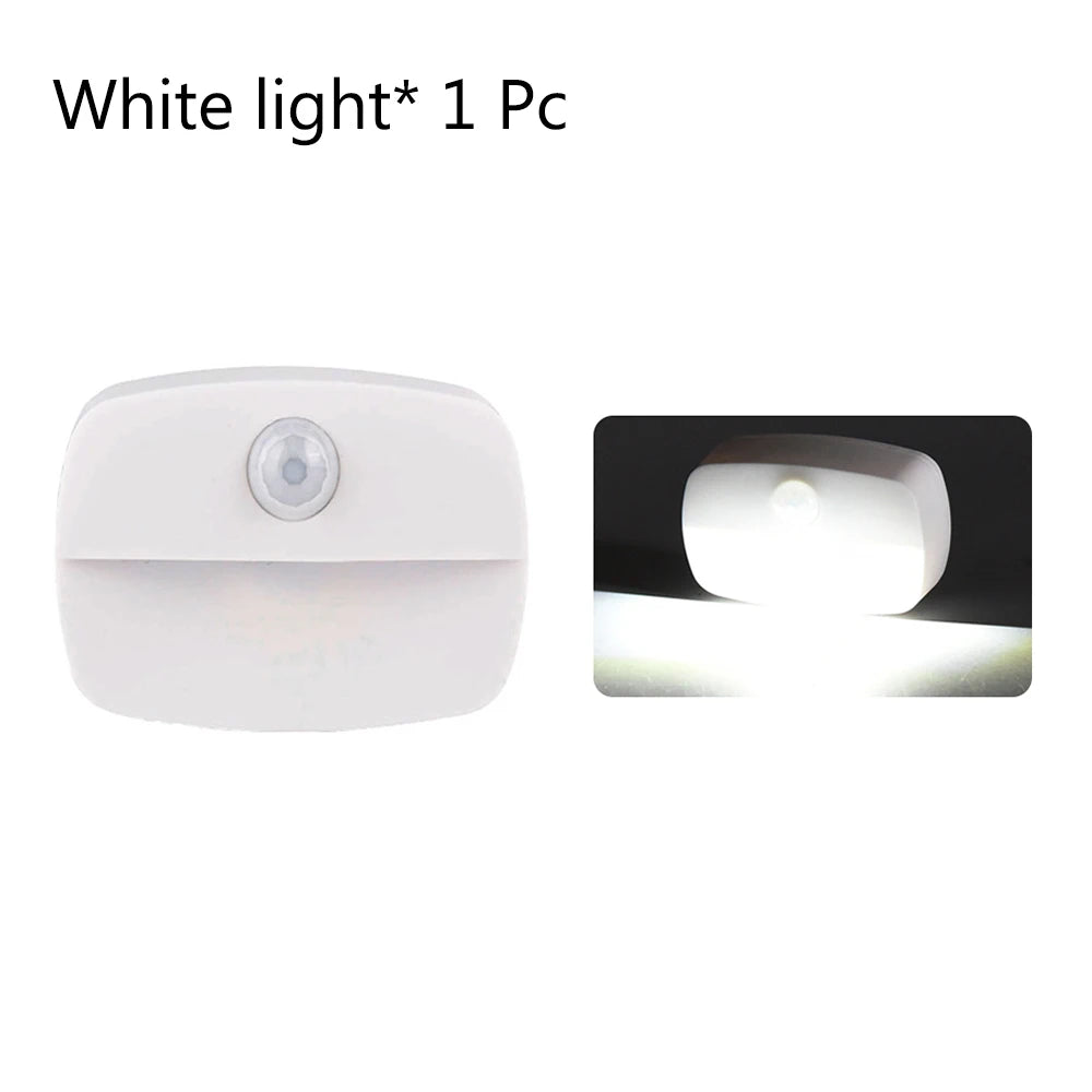 Motion Sensor LED Night Light Auto ON/OFF Wireless Under Cabinet Lamp For Kitchen Bedroom Cupboard Closet Stairs Lighting
