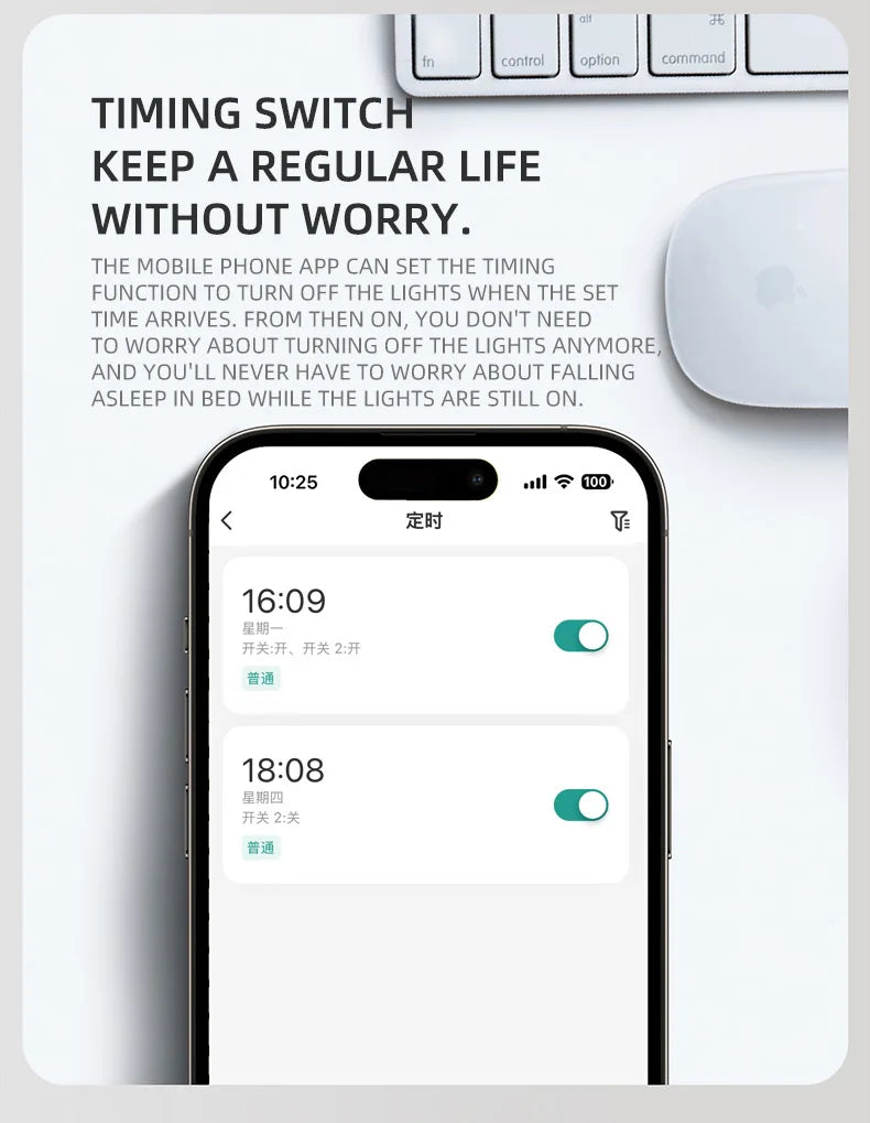 Tuya Smart WiFi Smart Light Switches glass panel No Neutral Wire No capacitor required Remote control Support Alexa Google Home