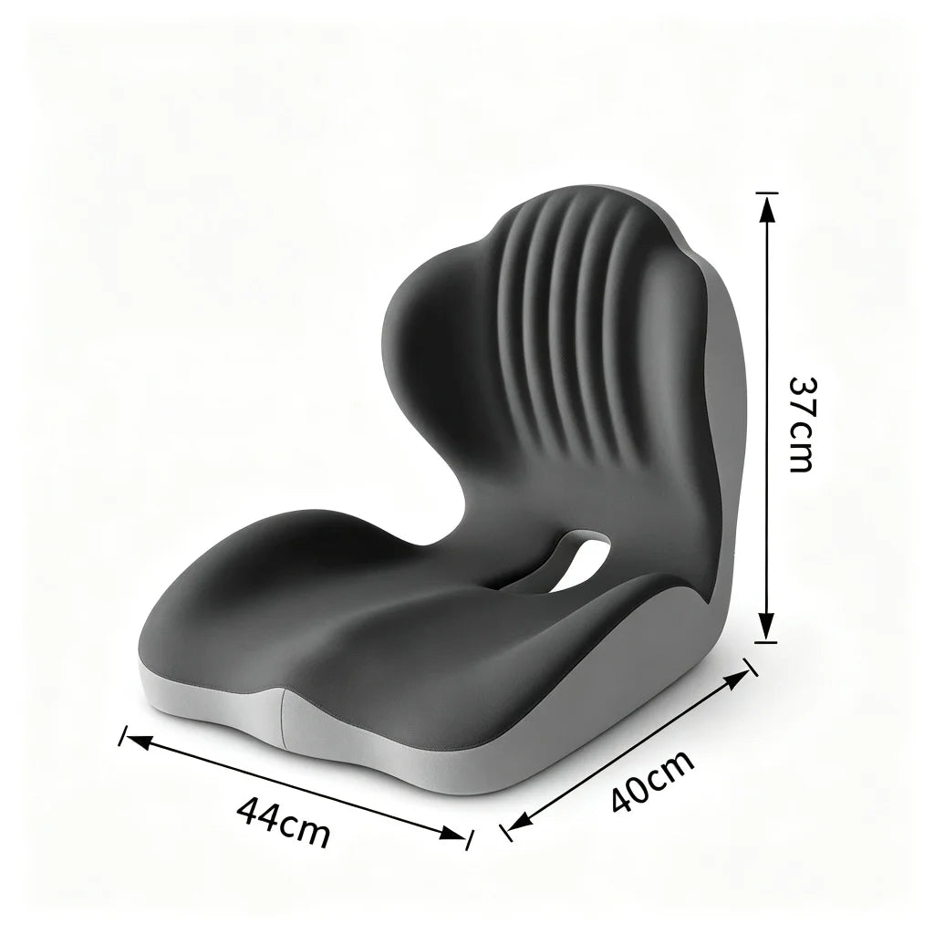 Seat Cushion for Office Chair Ergonomic Memory Foam Seat Cushion with Back Support for Stress Relief Lumbar Support Car Office