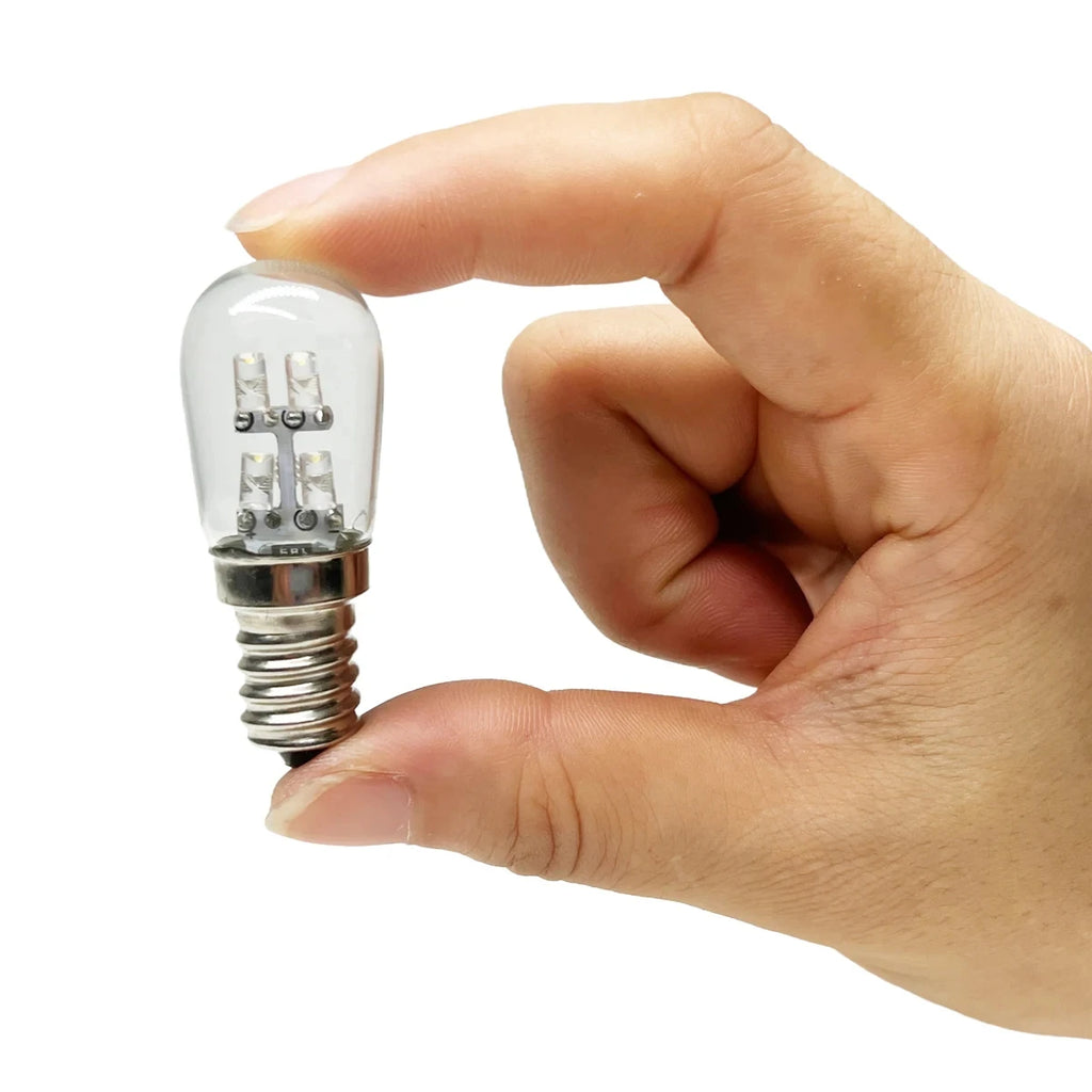 2w Led Bulb E12 Lights For Refrigerators Bulbs 110v 220v Light Warm Cool White Corn Sewing Machine Lighting 360° 3000k Indicator