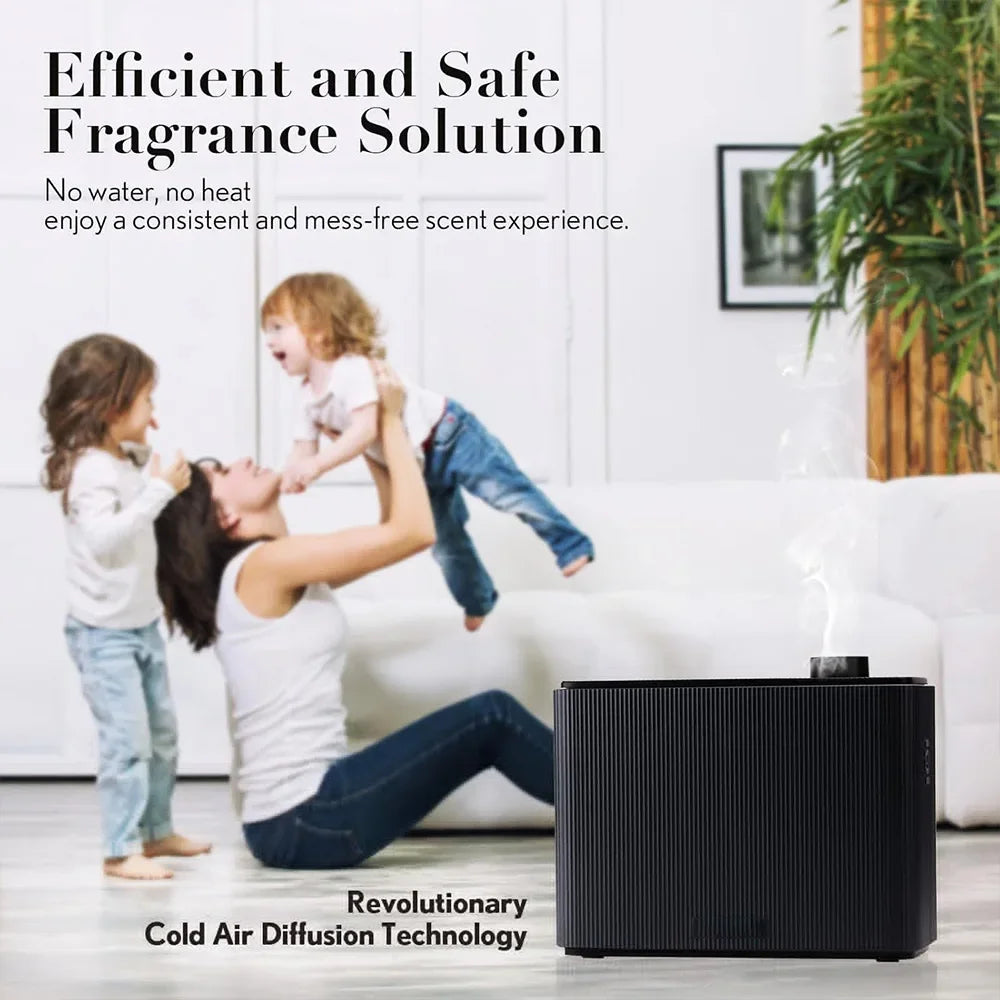 Smart Scent Air Machine For Home Hotel Spa HVAC Aroma Diffuser Cover Up to 4000m³ Black 1000ML Fragrance Diffuser WIFI Bluetooth