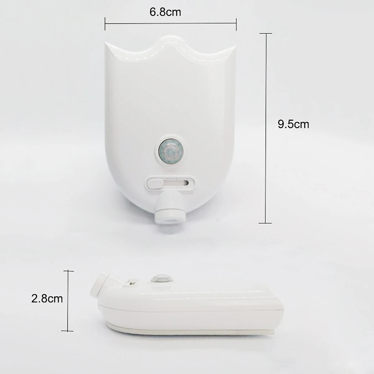 Motion Sensor LED Backlight Toilet Projection Lamp Creative Toilet Mini Night Lamp Toilet Bowl Seat Sensor Lighting Lamp