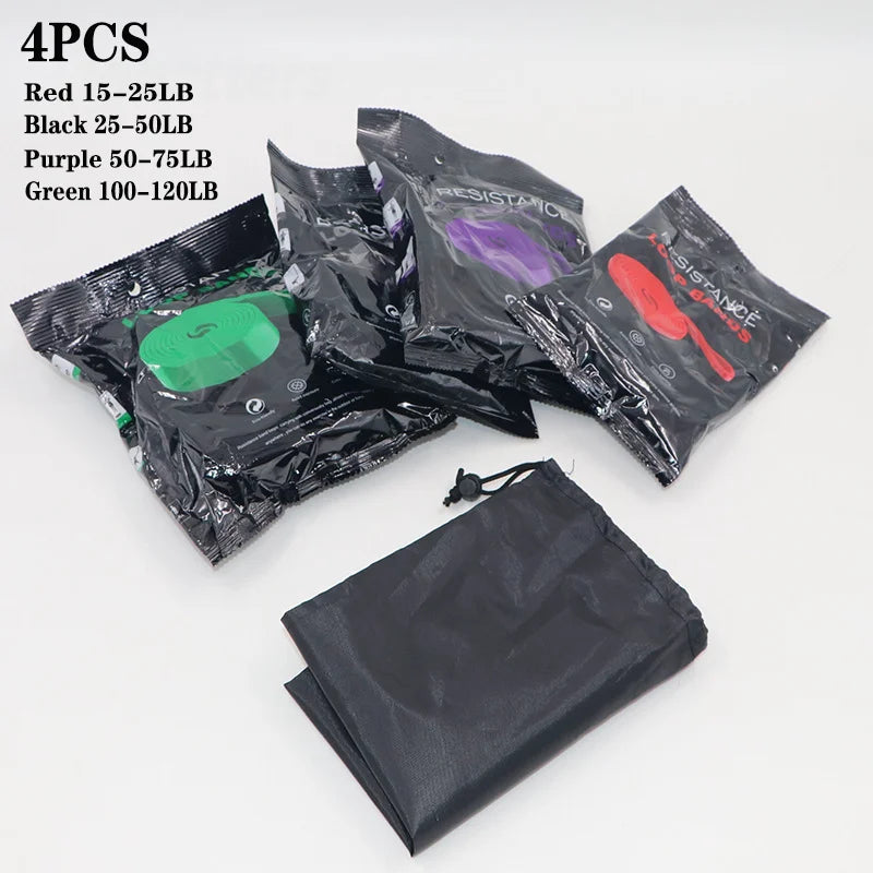 New Resistance Bands, Pull Up Assistance Bands, Exercise Bands for Men or Women Home Fitness, Body Stretching, Strength Training