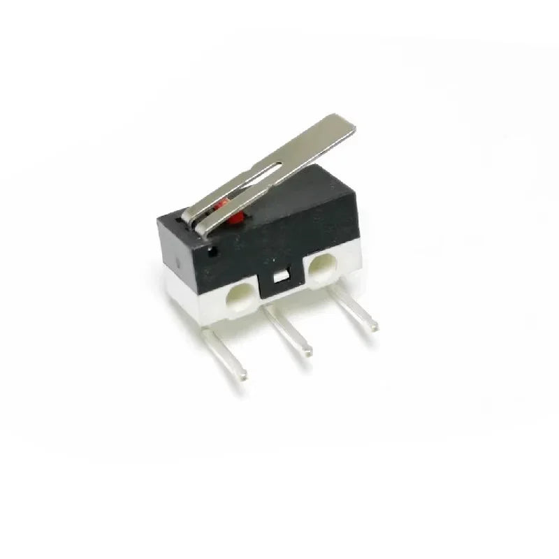 20PCS Mini Micro Limit Switch C NO NC 3 Pins PCB Terminals SPDT 1A 125V Roller Arc lever Snap Action Push Micro Mouse switches