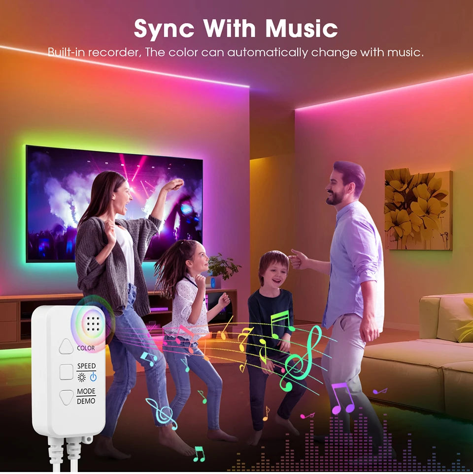 12V Tuya Smart Life App Control RGBIC COB LED Strip Light DIY Addressable WS2811 IC Flexible Tape Ambinet Light for Alexa Google