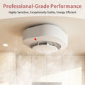 DC 3V Smoke Detector For Hotel Office School Hospital Security Protection Self-check Function Independent Smoke Alarm