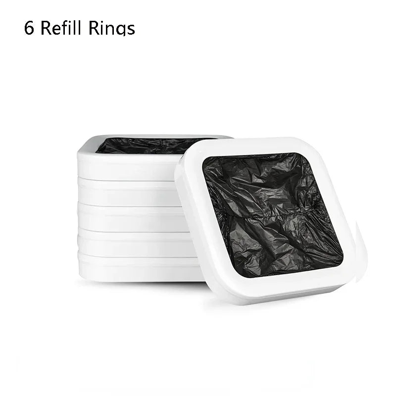 New TOWNEW T1 and T3 Durable Garbage Bags | Refill Ring for Smart Kitchen Trash Cans