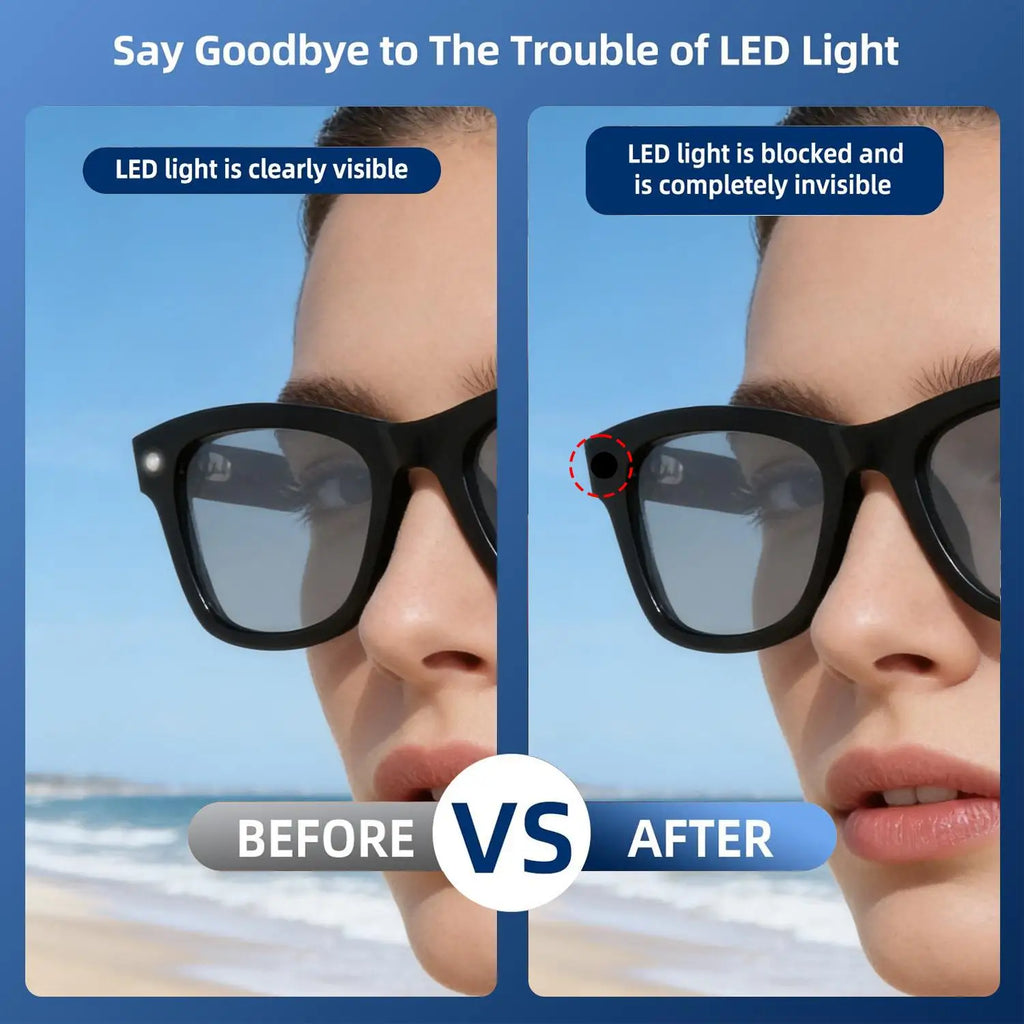 DIY Privacy Sticker LED Light Blocking Stickers For Ray-Ban Meta Wayfarer/Skyler/Headliner/Oakley Gen1&2 Eyeglass Camera Cover