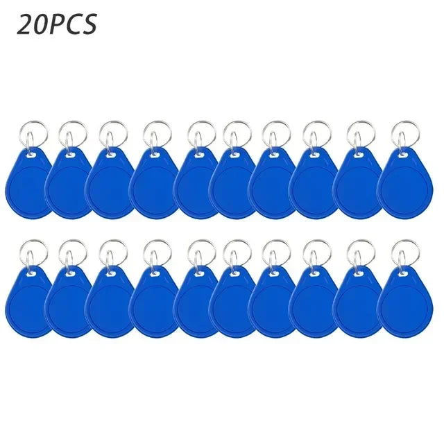 5/10/20PCS 13.56Mhz RFID UID Token Copy Keykobs Changeable Attendance Management UID Clone Keychain Tag For Mif 1k S50 Writable