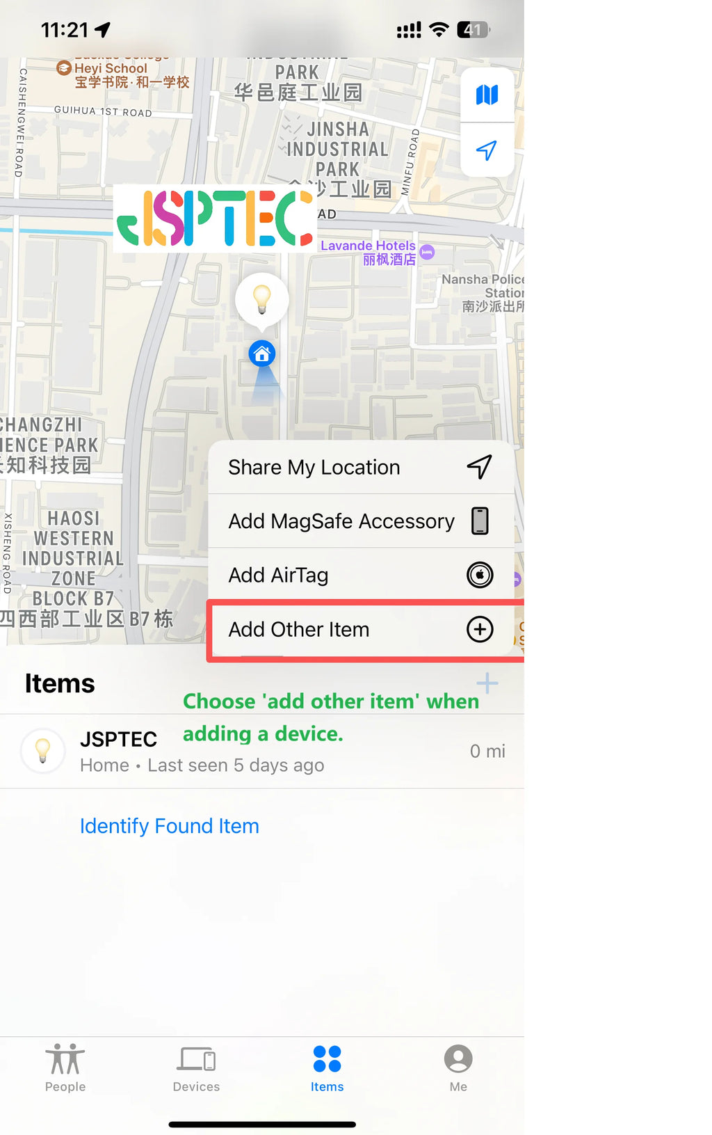 JSPTEC Security Bluetooth Tag Based on IOS Find My app Anti-lose Tracker Sound Locate IOS Message Reminder Alarm Key Finder IOS