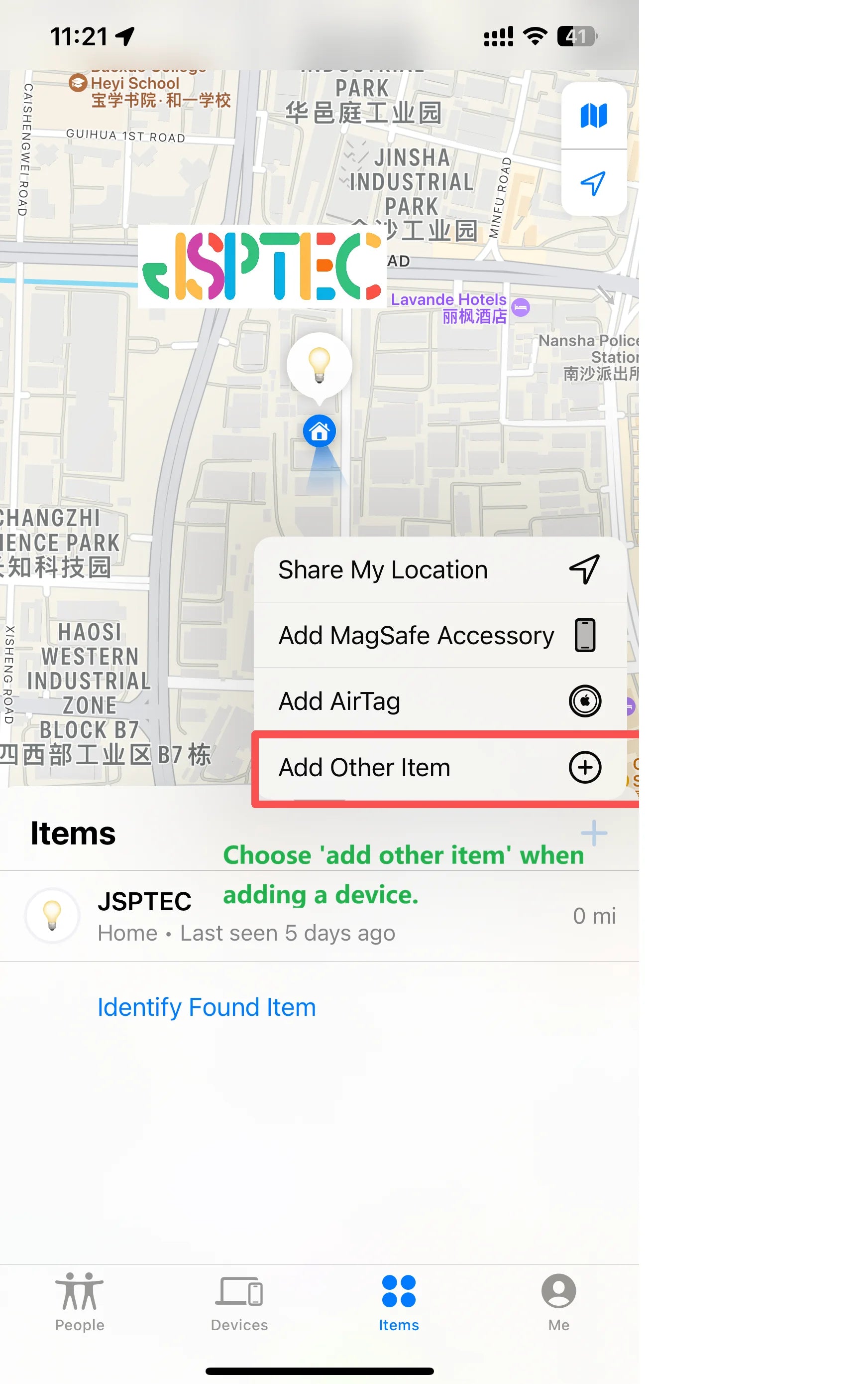 JSPTEC Security Bluetooth Tag Based on IOS Find My app Anti-lose Tracker Sound Locate IOS Message Reminder Alarm Key Finder IOS