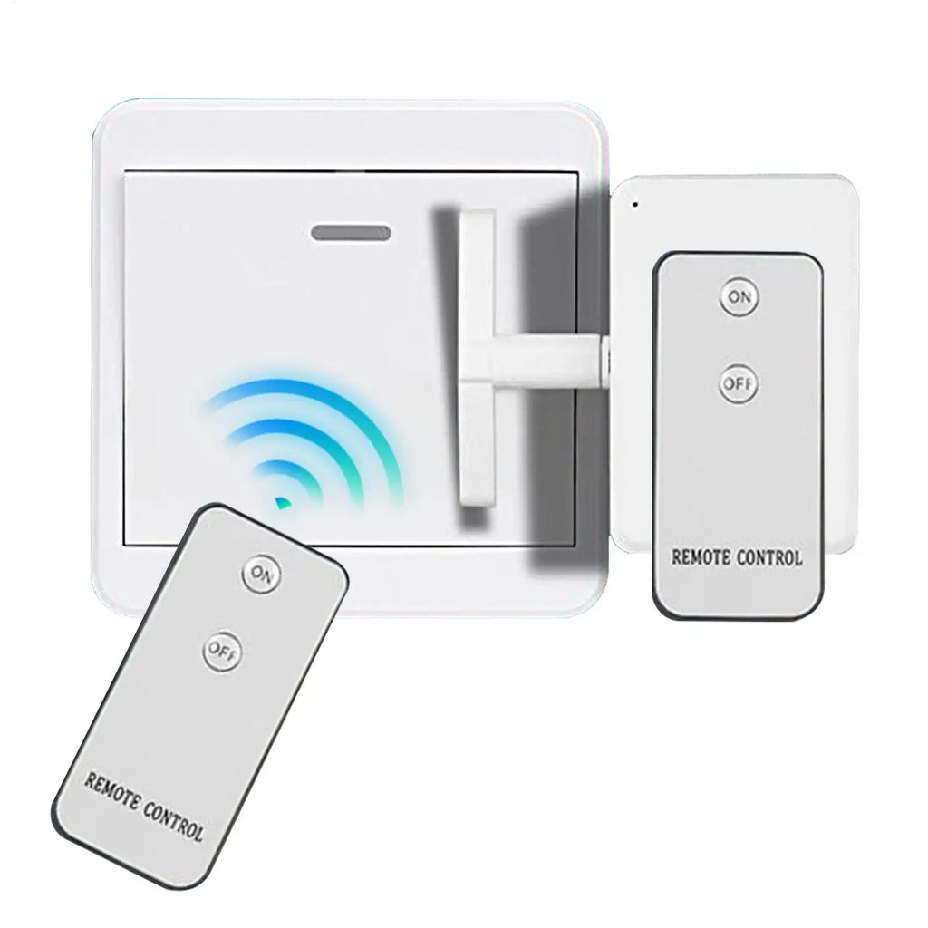 Smart Home Button Wireless Smart Buttons No Wiring Required 10 Meters Remote Control Light for Door Wall Dormitory Fan Home