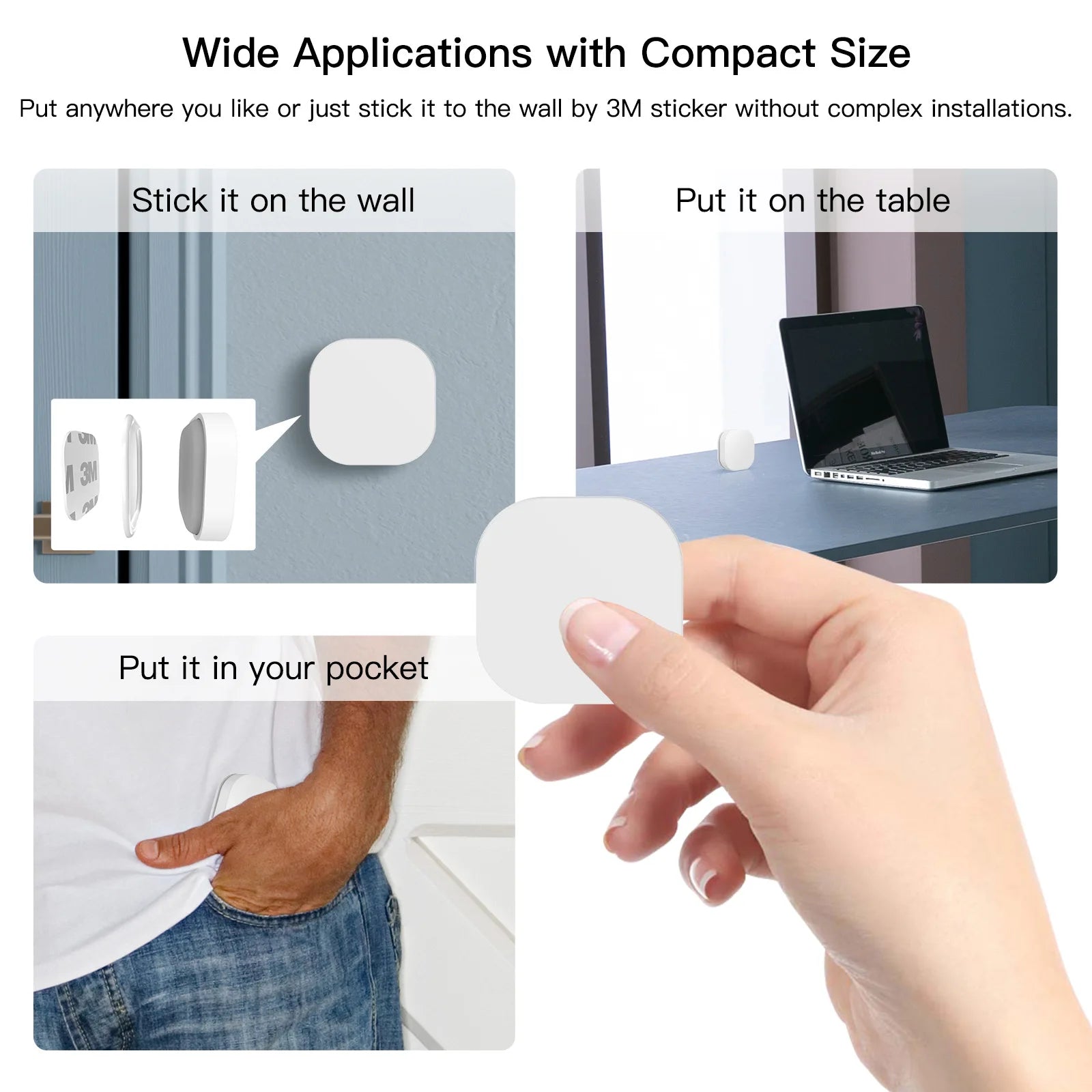 Mini Wireless Switch ZigBee eWelink APP Remote Control Emergency Button For Smart Home  Works With Gateway And Alex/Alice/Yandex