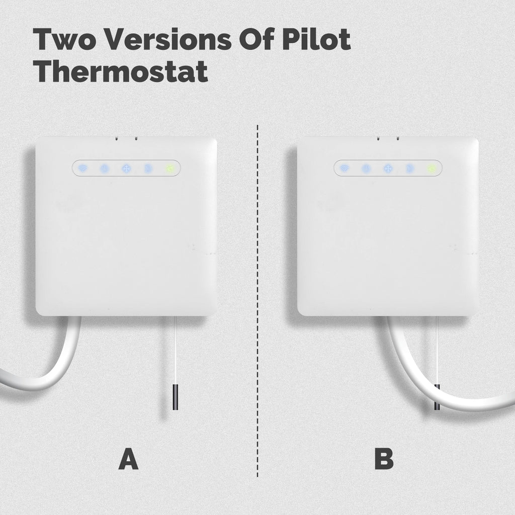 Wifi Smart Thermostat For Pilot Wire Heating Radiator Support Ecowatt Electricity Monitoring App Remote Control Alexa GoogleHome