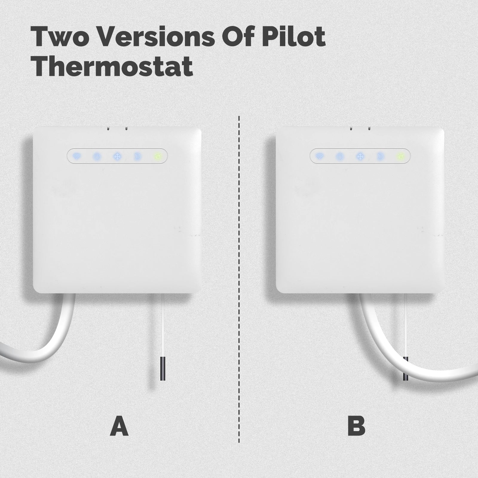 Wifi Smart Thermostat For Pilot Wire Heating Radiator Support Ecowatt Electricity Monitoring App Remote Control Alexa GoogleHome