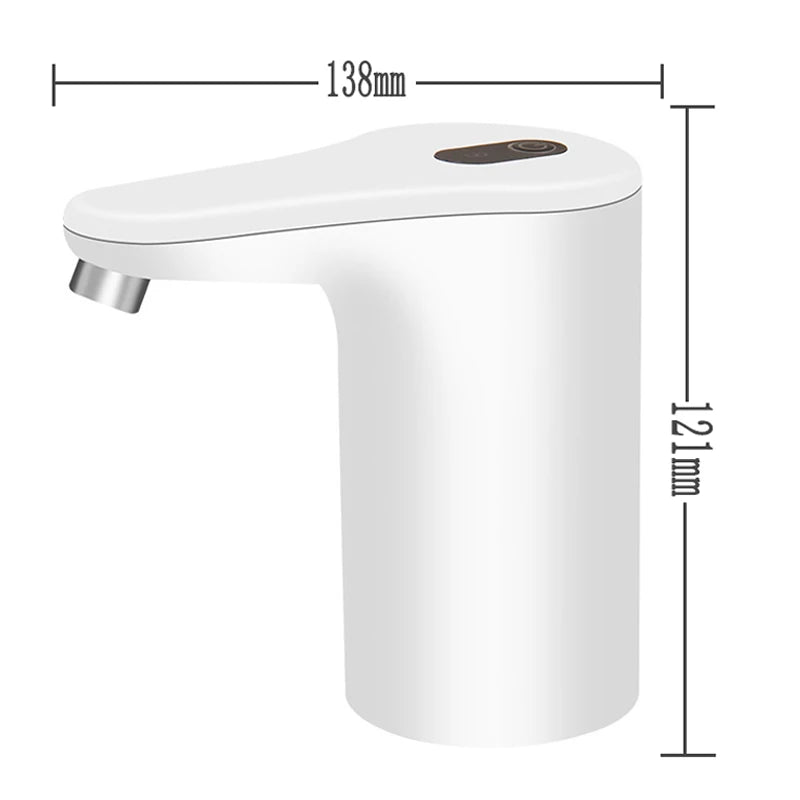 Electric Water Dispenser Automatic Mini Portable Barreled Water Pump USB Smart Charging Drinking Water for Home Kitchen Water