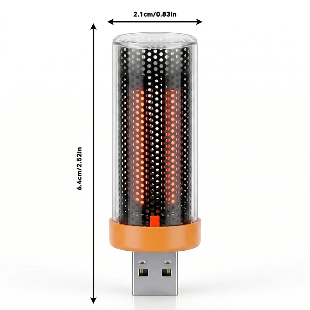 Retro USB Led Filament Night Light Yellow Warm Bulb Touch Dimmable Lighting RGB ambient light For Home Decor Emergency Lighting