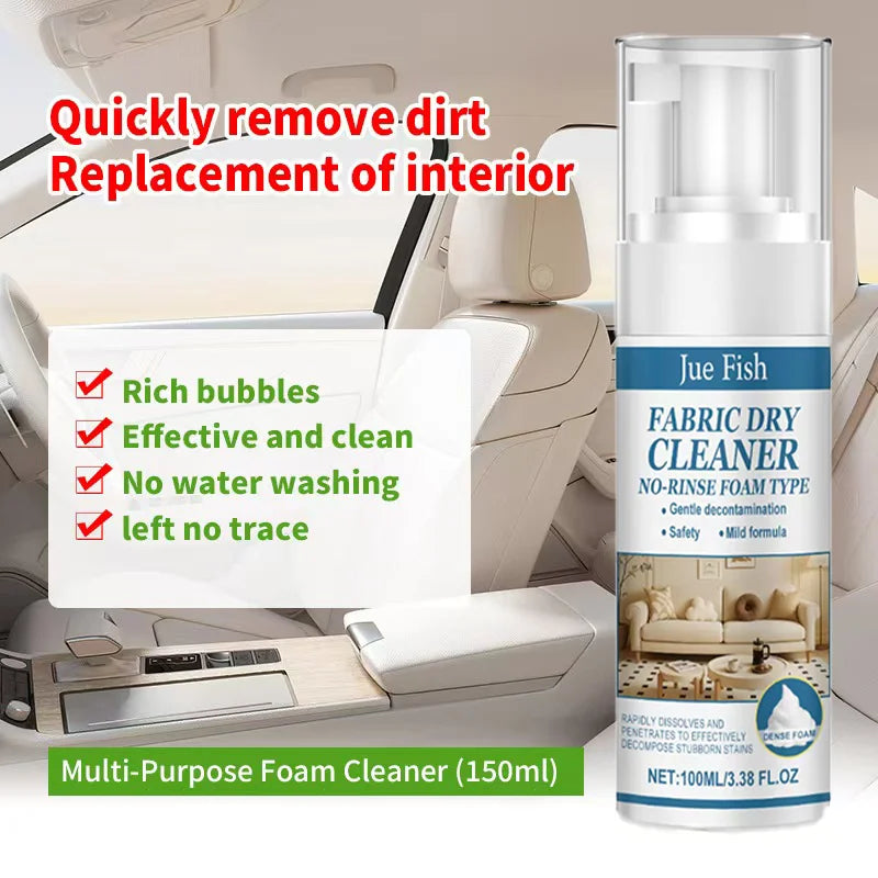 Seat Foam Cleaner Car Seat Fabric Cleaner Can Effectively Clean Stains on Car Seats Without Washing