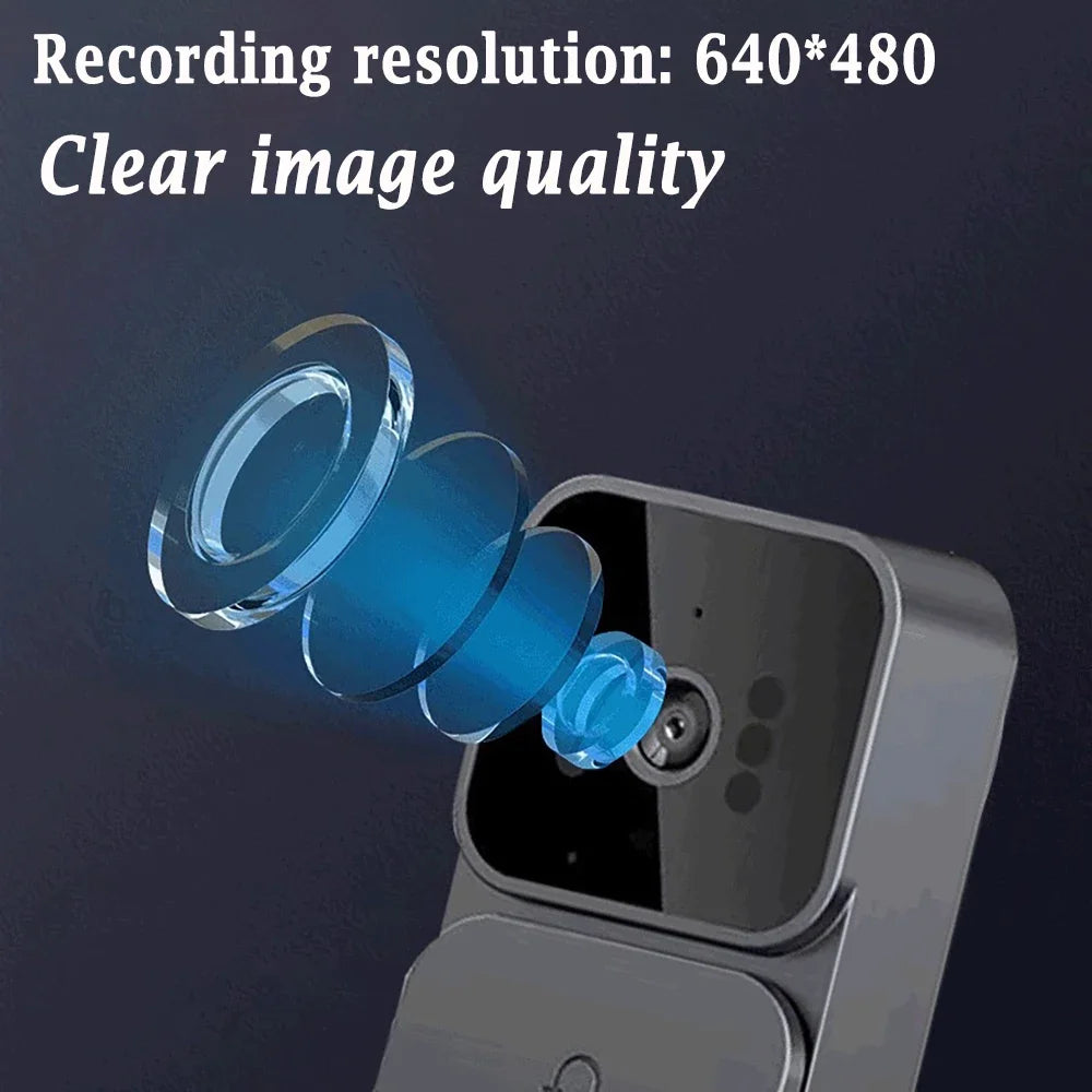 Smart WiFi 2.4G Wireless Doorbells Video Intercom Camera Inteligente Night Vision 4.3inch HD Screen For Security Home Apartment