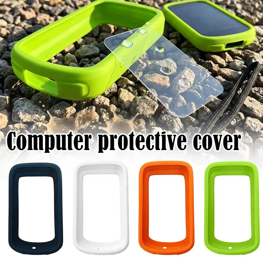Silicone Protective Cover For IGPSPORT BSC500 Case Of GPS Bike Bicycle Computer Protection With Screen Protector Lanyard