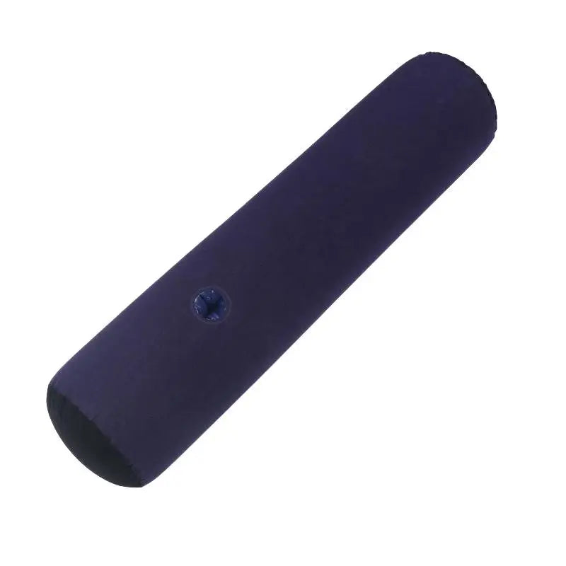 Blue Inflatable Bolster Pillow Longer Size Soft Inflatable Seat Cushion Better Value For Adult Furniture Rest Support