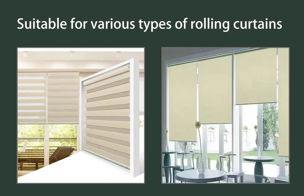 Tuya WiFi Mini Motorize Roller Blind Motor Smart life App Shutter Shade Engine For 38mm Tube Voice Smart Control Home Automation