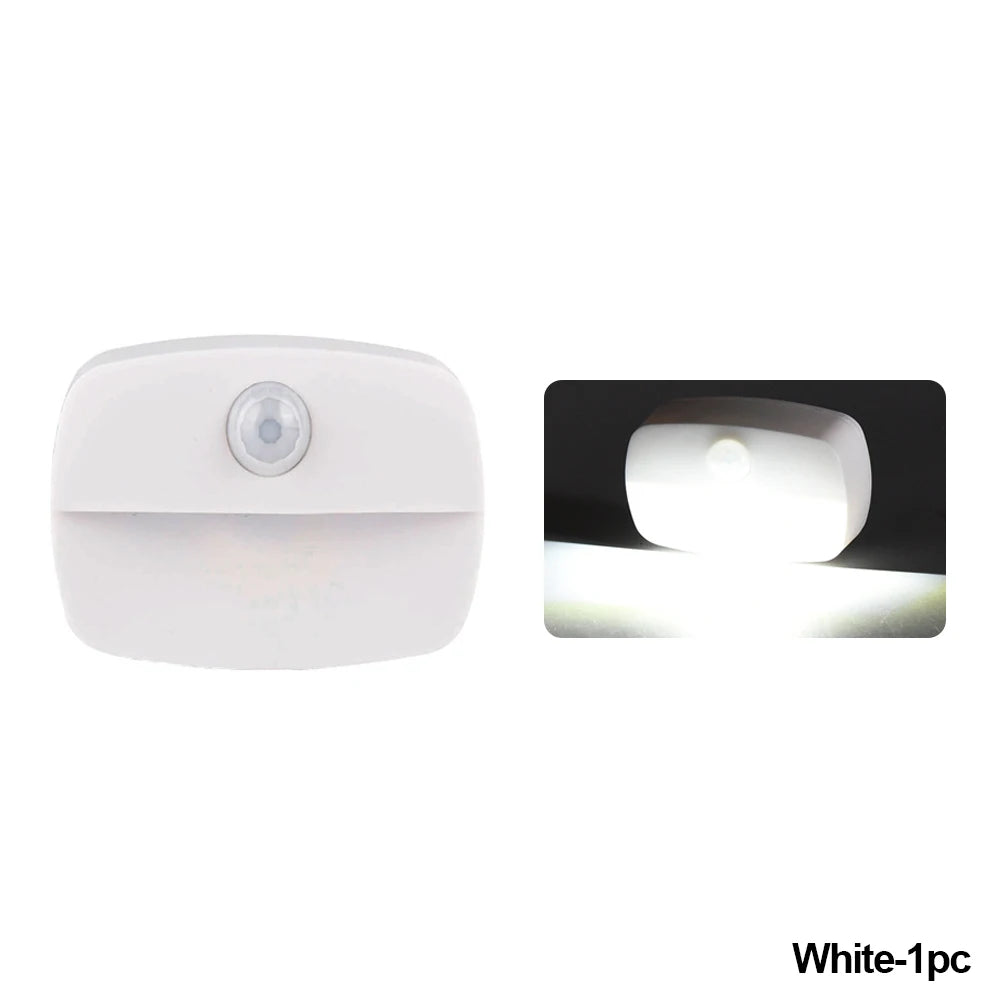 Motion Sensor LED Night Light Auto ON/OFF Wireless Under Cabinet Lamp For Kitchen Bedroom Cupboard Closet Stairs Lighting