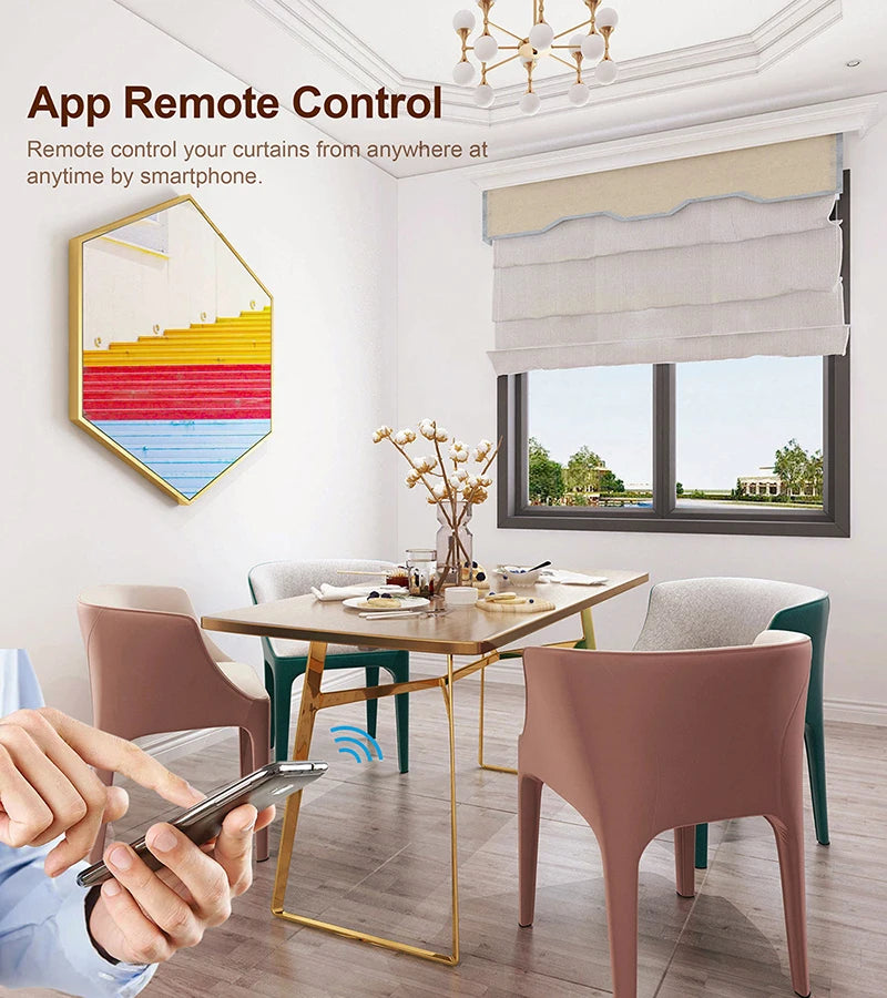 Tuya WiFi Zigbee3.0 Smart Curtain Switch Module Roller Shutter Motor Controller Switch Smart Life APP Works with Alexa Google