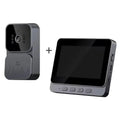 Smart WiFi 2.4G Wireless Doorbells Video Intercom Camera Inteligente Night Vision 4.3inch HD Screen For Security Home Apartment