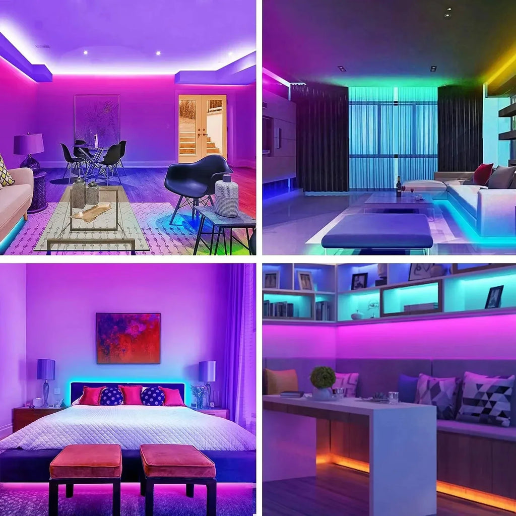 1/2/3/5M LED Strip Light Color Changing APP Music Sync RGB USB Flexible Lights For Children Gaming Room Home Party TV Backlight
