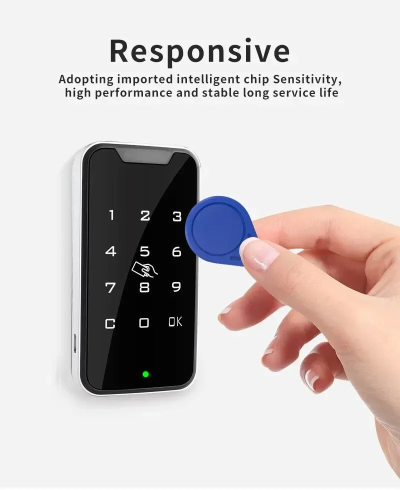 5/10/20PCS 13.56Mhz RFID UID Token Copy Keykobs Changeable Attendance Management UID Clone Keychain Tag For Mif 1k S50 Writable
