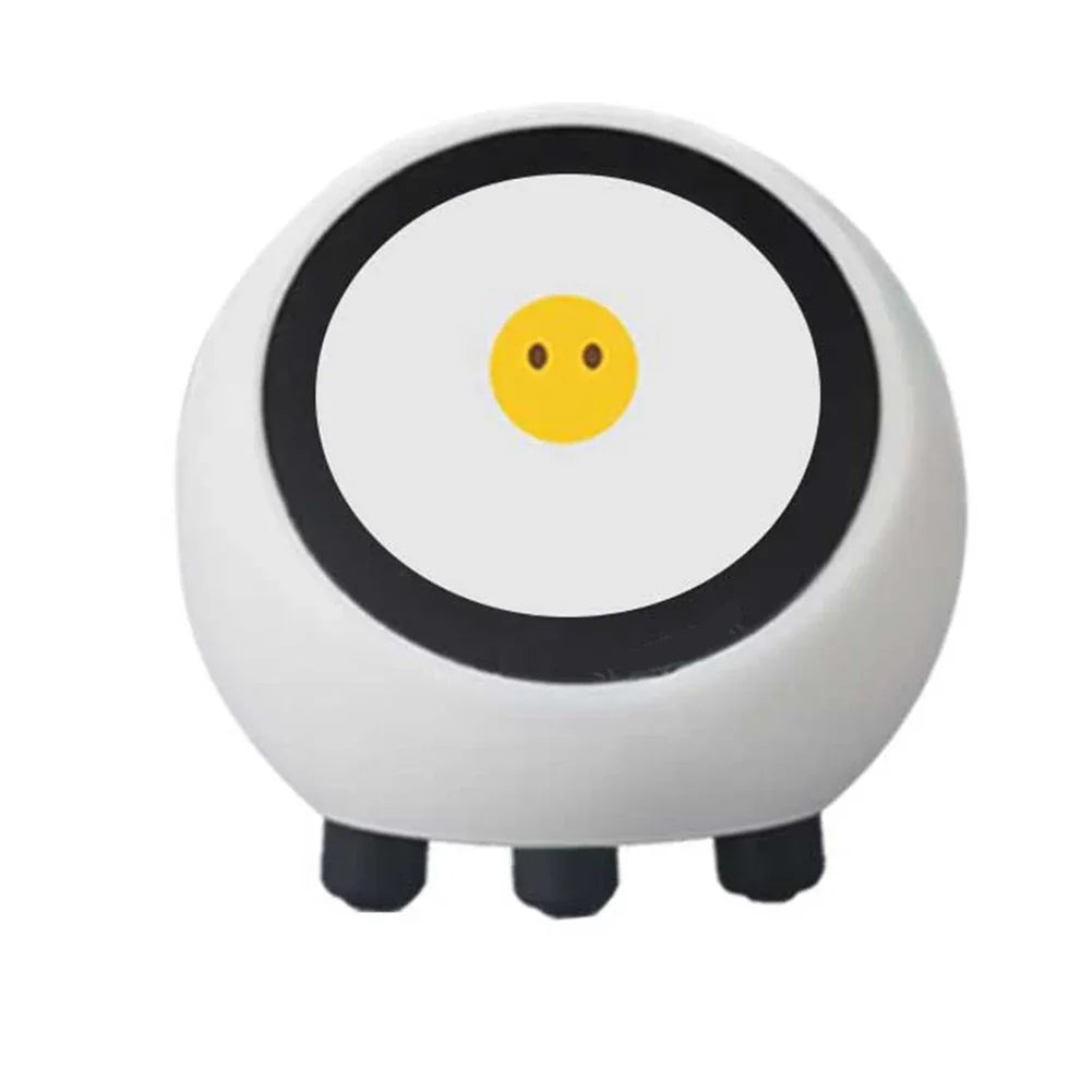 AI Voice Chat Robot No Touch Screen Multi-Function Smart Desktop Robot 1.28in Smart Assistant Robot for Home Office((No Battery)