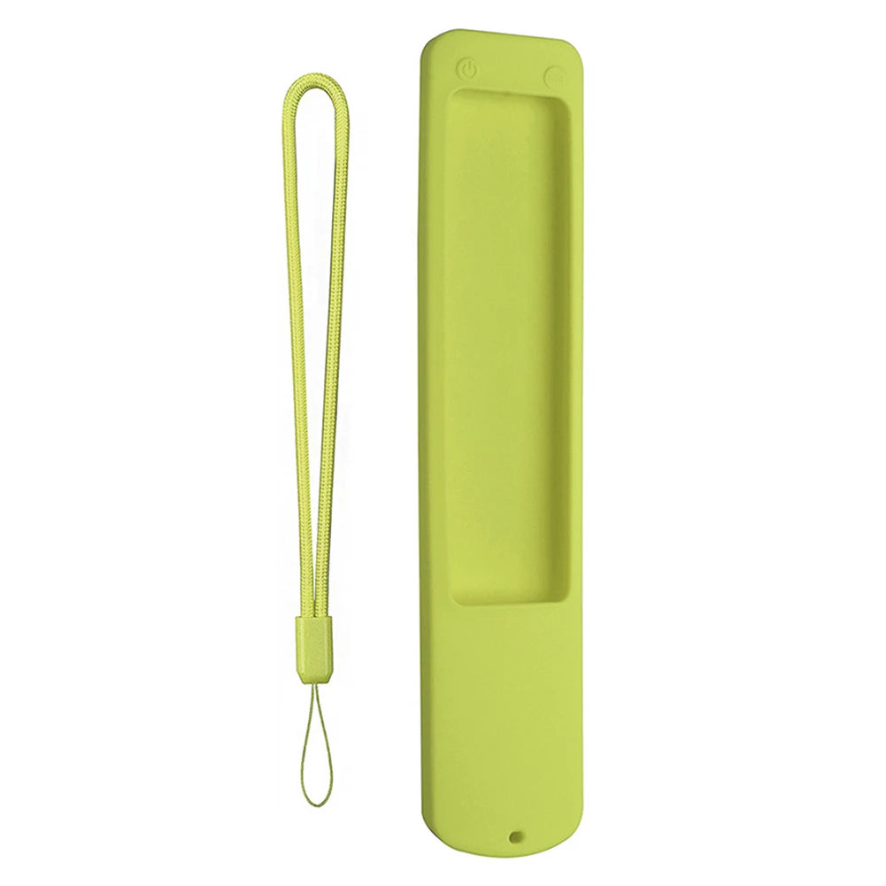 Silicone Case for Xiaomi Ultra HD 4K QLED TV Q2 50" 55" 65" Protective Cover Anti-Drop Protective Sleeve with Anti-lost Lanyard