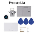 Smart Invisible Lock RFID Card Key Digital Lock for Furniture Cabinet Wardrobe - Hidden Installation No Drilling Required
