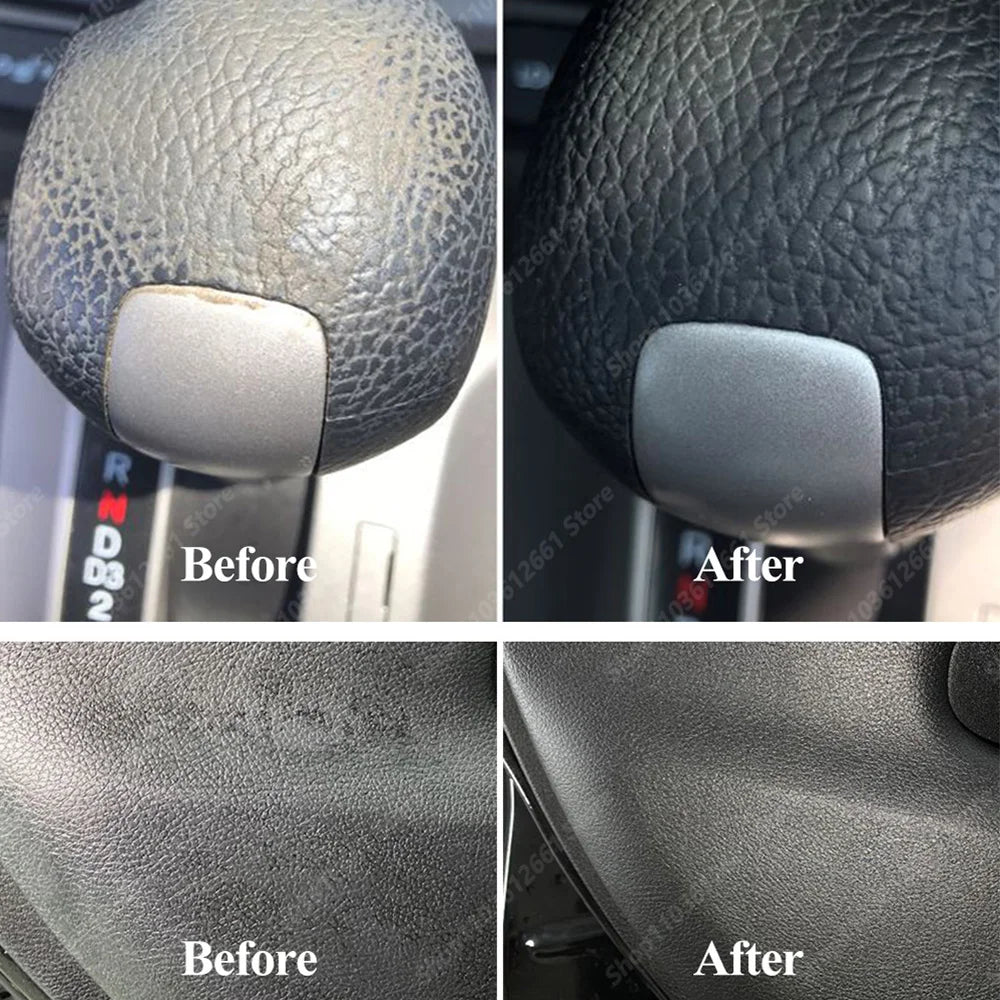 Auto Seat Steering Wheel Repair Cream Leather Plastic Refurbish Wax Car Interior Scratch Restoration Agent G478/*-！~
