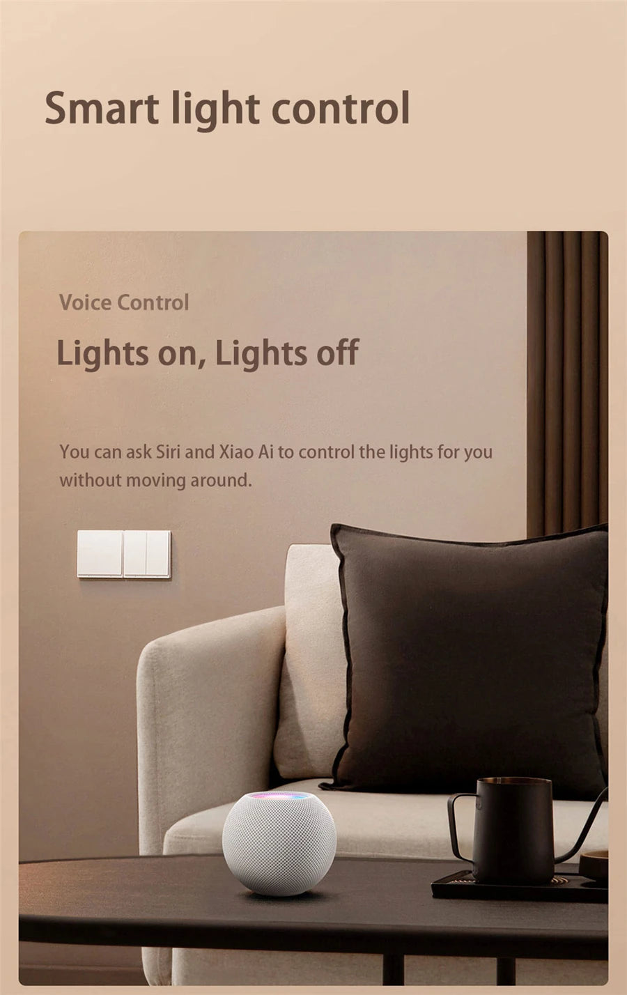 Aqara Smart Wall Switch E1 ZigBee 3.0 Wireless Smart Home Light Button No With Neutral Fire Wire For Xiaomi Mi Home Homekit APP