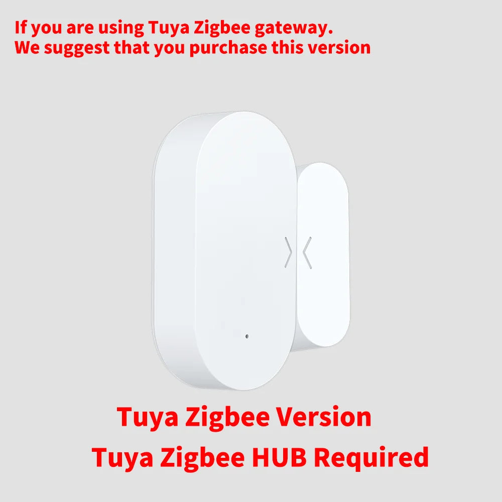 Zigbee Door Window Sensor UZ-5D Compatible with SmartLife Work With Yandex Alexa Zigbee2MQTT ZHA HomeAssistant