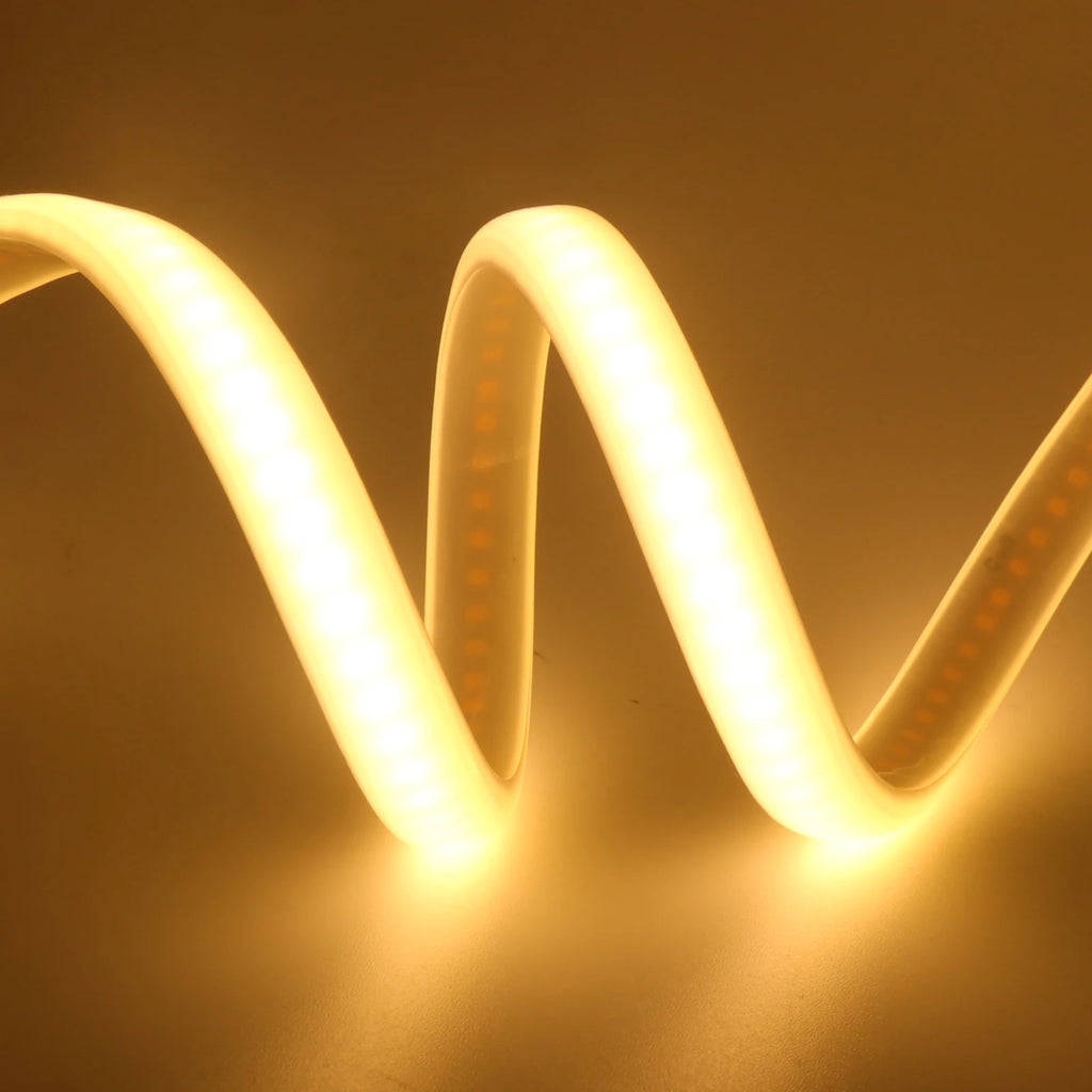 220V Smart COB Strip LED Neon Light 10M 20M 30M 288Leds/m WIFI Bluetooth Dimmable Tape IP67 Waterproof Rope For Room Outdoor
