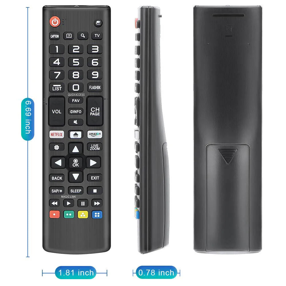 AKB75095307 Universal Remote Control Compatible for LG Smart TV LED OLED LCD UHD HDTV Plasma Magic Webos 3D 4K UHD HDR NanoCell