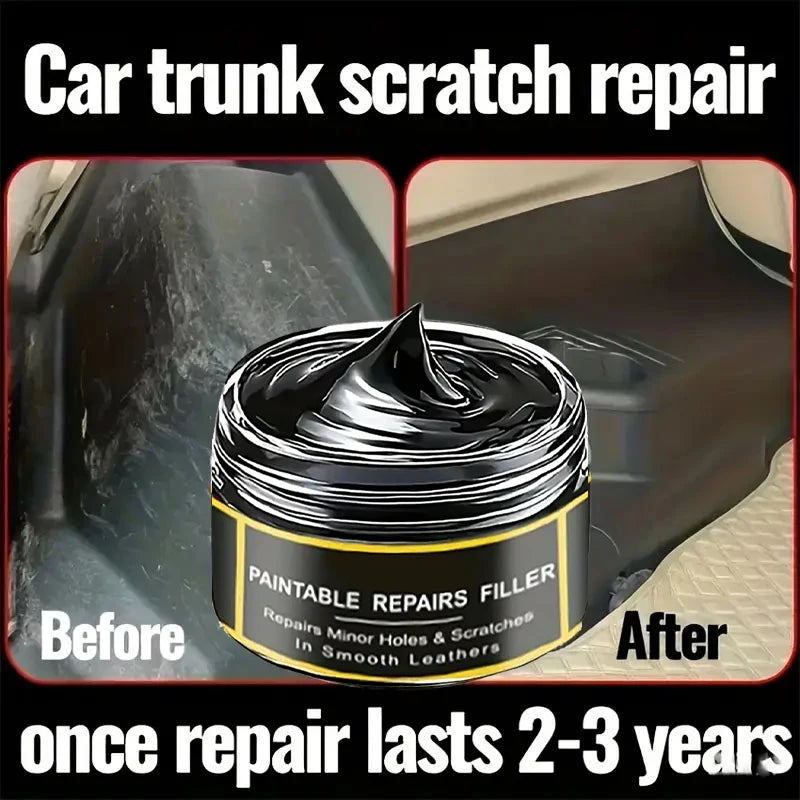 Auto Seat Steering Wheel Repair Cream Leather Plastic Refurbish Wax Car Interior Scratch Restoration Agent G478/*-！~